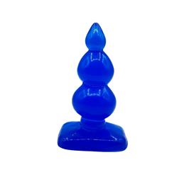 Foto 3 do produto Plug Anal Escalonado com 3 Esferas Gradativas e Base Achatada - Magic Sexy | Disponível em 3 Cores
