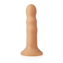 Plug Anal Escalonado em PVC com Glande e Ventosa - Adão & Eva Wavy | 15 x 3,8 cm