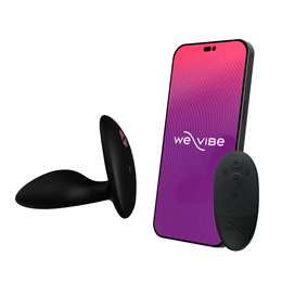 Plug Anal com Estimulador de Períneo em Silicone com 10 Modos de Vibração e Aplicativo - We-Vibe Ditto + | 8,5 x 2,5 cm | Disponível em 4 Cores