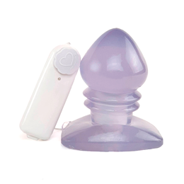Foto 4 do produto Plug Anal no Formato Bulboso com Vibração Multivelocidade e Controle Remoto com Fio - Magic Sexy | 11,5 x 6,7 cm | Disponível em 3 Cores