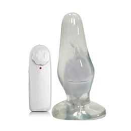 Foto 8 do produto Plug Anal em Formato Cônico com Vibração Multivelocidade, Controle Remoto e Base de Suporte - Magic Sexy | 11,5 x 4,4 cm | Disponível em 7 Cores