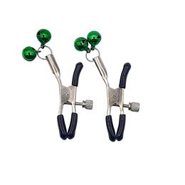 Foto 5 do produto Prendedores para Seios Feito em Metal com Ajuste de Pressão e Guizos - 3R Import | Disponível em 6 Cores