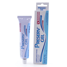 Foto 1 do produto Preserv Gel - Lubrificante à Base De Água para Preservativos - 40 Gramas