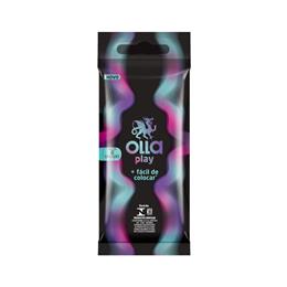 Foto 1 do produto Preservativo Lubrificado Ainda + Fácil de Colocar - Olla Play | 6 Unidades