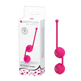 Bolas para Pompoarismo com Pesos internos que Vibra - Pretty Love Kegel Tighten Up III | Disponível em 2 Cores