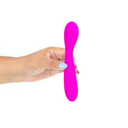 Vibrador de Ponto G com 30 Modos de Vibração, Resistência à Água e Recarregável - Pretty Love Nigel | 12 x 3 cm