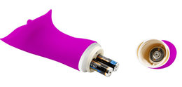 Vibrador em Silicone com Textura Estimuladora, 30 Funções de Vibração e Resistência a Água - Pretty Love Rudolf | 15,5 x 4,5 cm