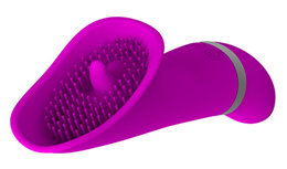 Foto 3 do produto Vibrador em Silicone com Textura Estimuladora, 30 Funções de Vibração e Resistência a Água - Pretty Love Rudolf | 15,5 x 4,5 cm
