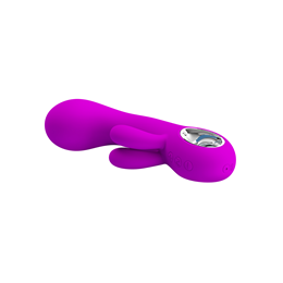 Foto 4 do produto Vibrador Estimulador de Ponto G e Clítoris Recarregável com 7 Modos de Vibração - Pretty Love Valentine | 16,5 x 3,8 cm