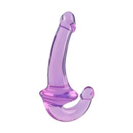 Prótese Dupla Strap On em Silicone com Glande Definida - Big Dildo 2 | Disponível em 2 Cores