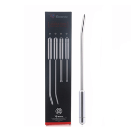 Runyu Vibrating Urethal Sound - Penetrador de Uretra com 20 Modos de Vibrações - 30 x 0,9 cm