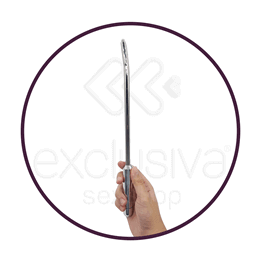 Runyu Vibrating Urethal Sound - Penetrador de Uretra com 20 Modos de Vibrações - 30 x 0,9 cm