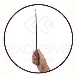 Runyu Vibrating Urethal Sound - Penetrador de Uretra com 20 Modos de Vibrações - 30 x 0,6 cm