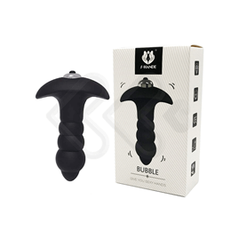 S-Hande Bubble - Estimulador de Próstata em Silicone com Vibração Única - 7,5 x 2,8 cm