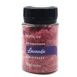 Sal Espumante para Banheira - Feitiços Aromáticos | 100 g | Disponível em 6 Aromas