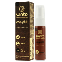 Gel Intensificador de Ereção e Efeito de Aquecimento - Santo Cosméticos Volupté | 15g