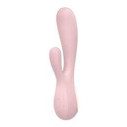 Estimulador Clitoriano e de Ponto G Feito em Silicone Flexível e Controle via Aplicativo - Satisfyer Mono Flex