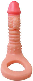 Sensual Import - Anel Companheiro com Saliências Estimuladoras - 14 x 2,5 cm