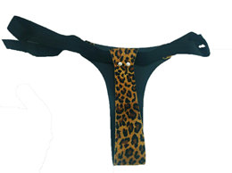 Foto 2 do produto Cinta Fio Dental para Próteses Penianas - Sensual Import | Estampa: Leopardo