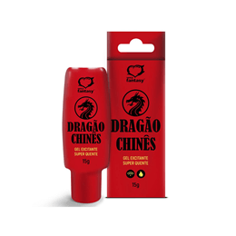 Gel Excitante que Aquece - Sexy Fantasy Dragão Chinês - 15 Gramas
