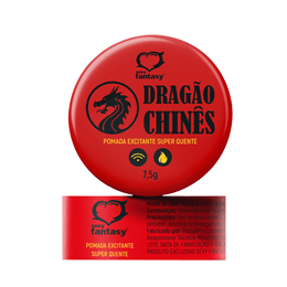 Pomada Excitante Unissex com Sensação de Aquecimento - Sexy Fantasy Dragão Chinês - 7,5 g