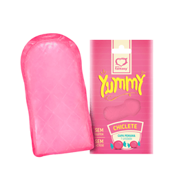 Capa Peniana Comestível Sem Glúten e Lactose - Sexy Fantasy Yummy | Sabor: Chiclete