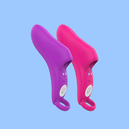 Dedeira Estimuladora de Ponto G em Silicone com 9 Modos de Vibração - S-Hande OMG | 5,4 x 2,5 cm | Disponível em 2 Cores