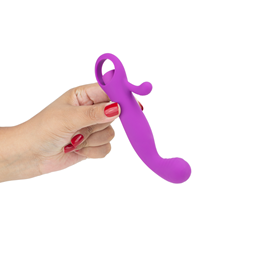 Vibrador Estimulador de Ponto G e Clítoris com 9 Modos de Vibrações e Resistente à Água - S-Hande Orifinger | 10 x 2,3 cm | Disponível em 2 Cores