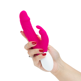 Foto 10 do produto Vibrador Estimulador de Ponto G e Clítoris em Silicone e 9 Modos de Vibrações - S-Hande Radi | 11 x 3,3 cm | Disponível em 2 Cores