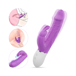 Foto 5 do produto Vibrador Estimulador de Ponto G e Clítoris em Silicone e 9 Modos de Vibrações - S-Hande Radi | 11 x 3,3 cm | Disponível em 2 Cores