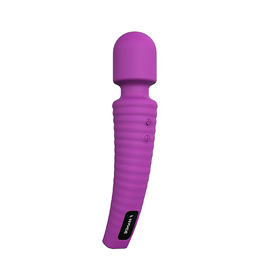 Foto 1 do produto Vibrador Massageador Recarregável com 7 Modos de Vibração e 4 Intensidades - S-Hande Star | 20 x 4 cm | Disponível em 2 Cores