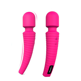 Foto 4 do produto Vibrador Massageador Recarregável com 7 Modos de Vibração e 4 Intensidades - S-Hande Star | 20 x 4 cm | Disponível em 2 Cores