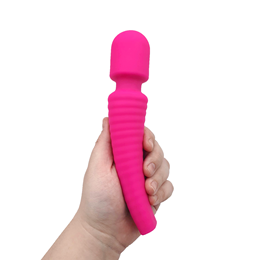 Foto 6 do produto Vibrador Massageador Recarregável com 7 Modos de Vibração e 4 Intensidades - S-Hande Star | 20 x 4 cm | Disponível em 2 Cores