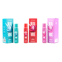 Spray para Garganta com Sensação de Vibração - Feitiços Aromáticos Oral Vibe | 17 ml | Disponível em 3 Sabores
