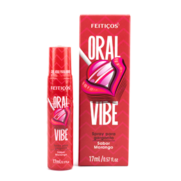 Spray para Garganta com Sensação de Vibração - Feitiços Aromáticos Oral Vibe | 17 ml | Disponível em 3 Sabores