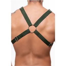 Arreio Harness Ajustável Feito em Nylon com Formato de X  - Steves Designer | Disponível em 3 Cores