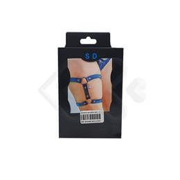 Arreio Harness de Perna Regulável em Couro Sintético E Detalhe em Níquel - Steves Designer