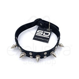 Steves Designer - Choker com Spikes