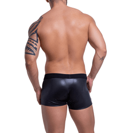 Steves Designer - Cueca Boxer em Cirrê com Bojo Frontal Aberto - Tamanho Único