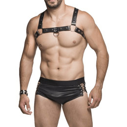 Steves Designer - Cueca Sungão Cirrê com Detalhe Lateral