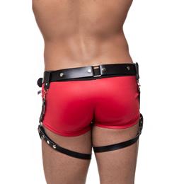 Foto 2 do produto Steves Designer Harness - Arreio de Perna Duplo em Couro Sintético | Tamanho Único