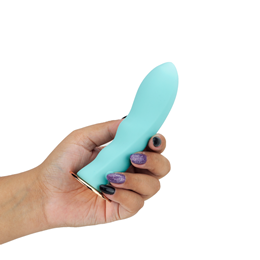 Strap On em Silicone com 10 Modos de Vibração, 4 Intensidades, Controle Remoto Sem Fio e Recarregável - Slimline Pink Screw | 14 x 3,6 cm | Disponível em 2 Cores