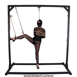 Suporte Tipo Trave para Shibari em Metal - Sex Furniture