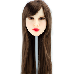 Suzi - Boneca Realística em TPE com Pele Branca, Cabelo Longo, Olhos Pretos, Seios Médios, Vértebras em Aço e Acessórios - 43 Kg e 1,59 Metros de Altura