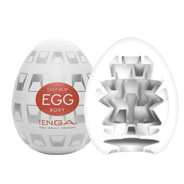 Masturbador Masculino em Silicone com Texturas Interna - Tenga Egg Boxy