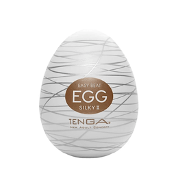 Masturbador Masculino em Silicone com Texturas Interna - Tenga Egg Silky II