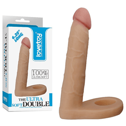 Anel Companheiro em TPR - Lovetoy The Ultra Soft Double | 15,5 x 2,7 cm