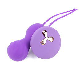 Foto 2 do produto Cápsula Vibratória para Pompoar em Silicone com Nódulos, 7 Modos de Vibração e Controle Remoto sem Fio - Topo Toys Egg Vibration | 8,4 x 3,6 cm