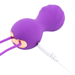 Foto 4 do produto Cápsula Vibratória para Pompoar em Silicone com Nódulos, 7 Modos de Vibração e Controle Remoto sem Fio - Topo Toys Egg Vibration | 8,4 x 3,6 cm