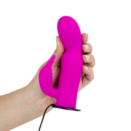 Cinta Ajustável com Vibrador Multivelocidade em Silicone Soft Touch com Estimulador Clitoriano - Ultra Harness | 15 x 3,5 cm